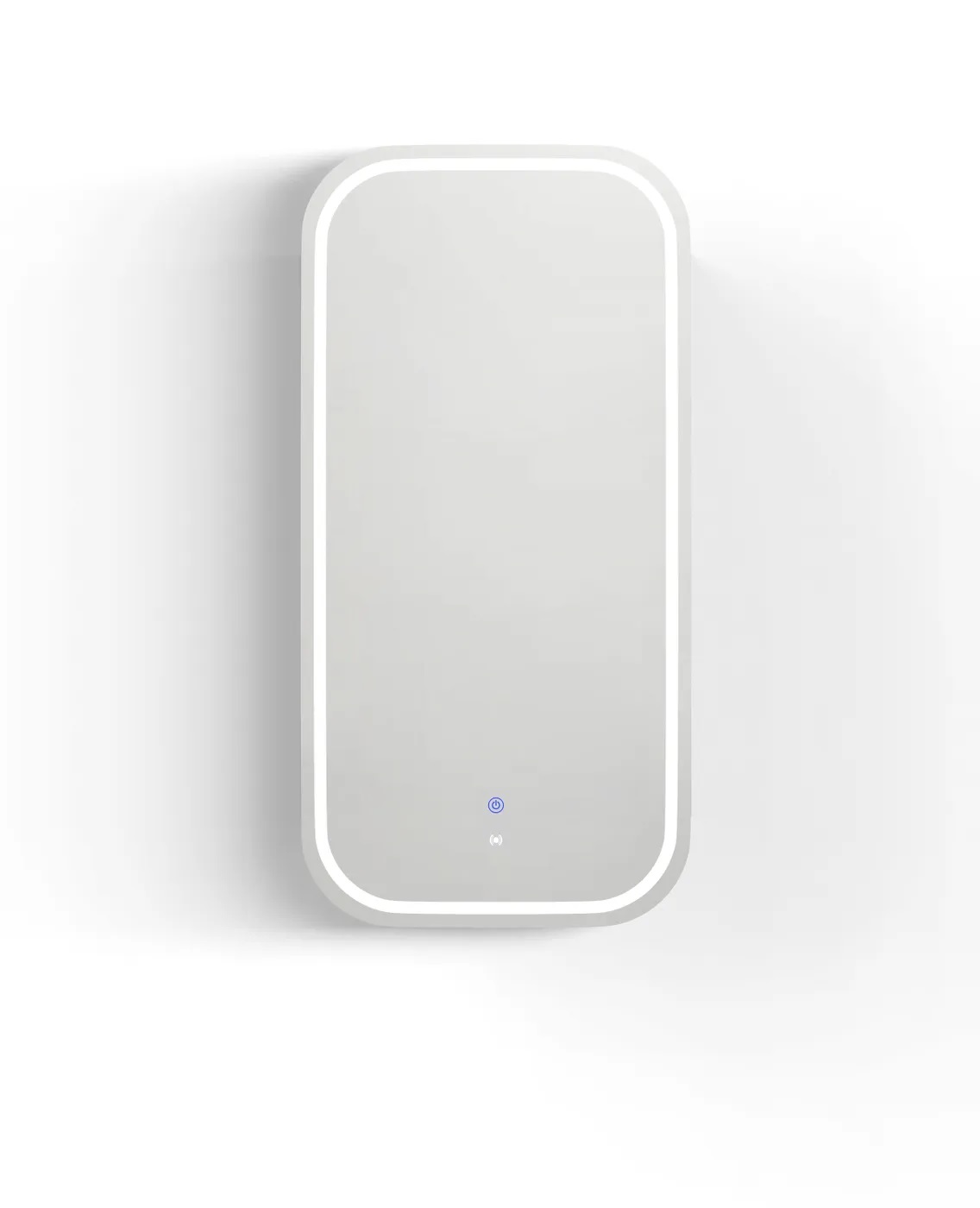 Newport Led Shaving Cabinet 450 x 900 Matte White Premium Edition - Image 5