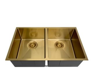 Arte Sink Stainless Steel Agent Gold 2 x 30L