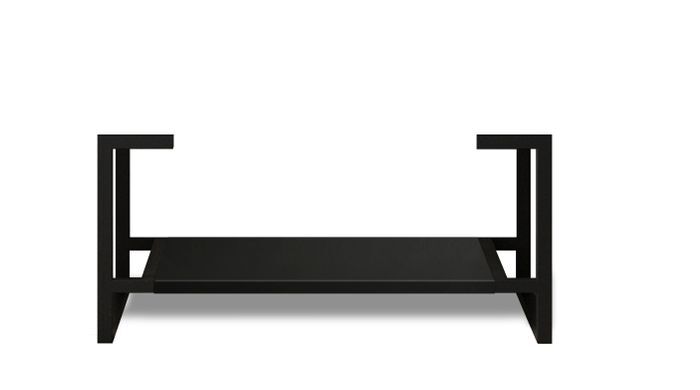 Marlo Wave Matte Black 1500 Free Standing Vanity - Image 4