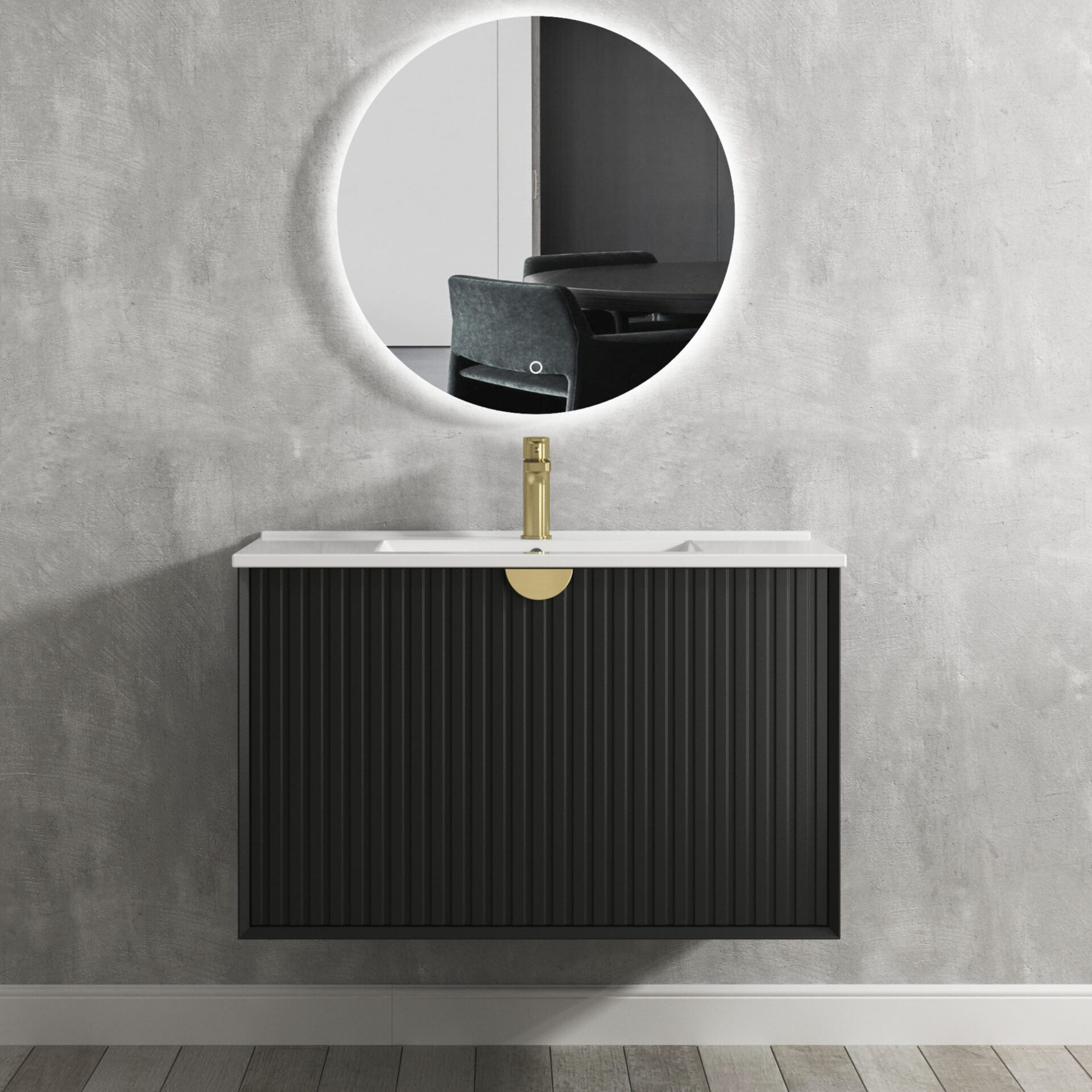 Bondi Frameless LED Mirror 800 - Image 2