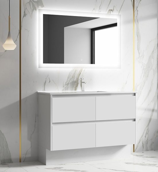 Malibu PVC 1500 Vanity F/Pull S/Bowl Free-Standing - Image 2