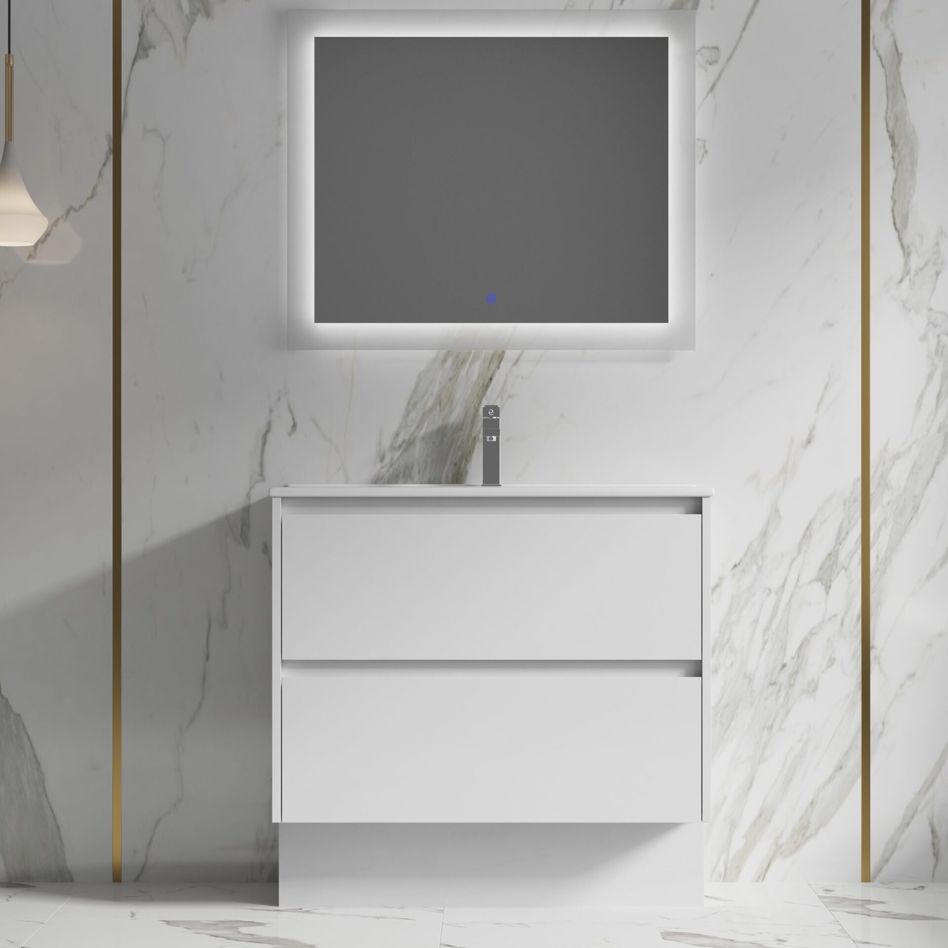 Malibu PVC 750 Vanity Finger Pull