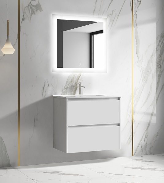 Malibu PVC 750 Vanity Finger Pull Wall Hung - Image 3