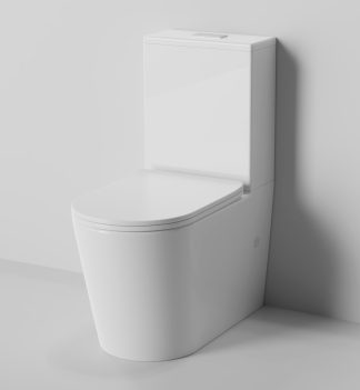 Mezio Rimless Back To Wall Toilet Suite