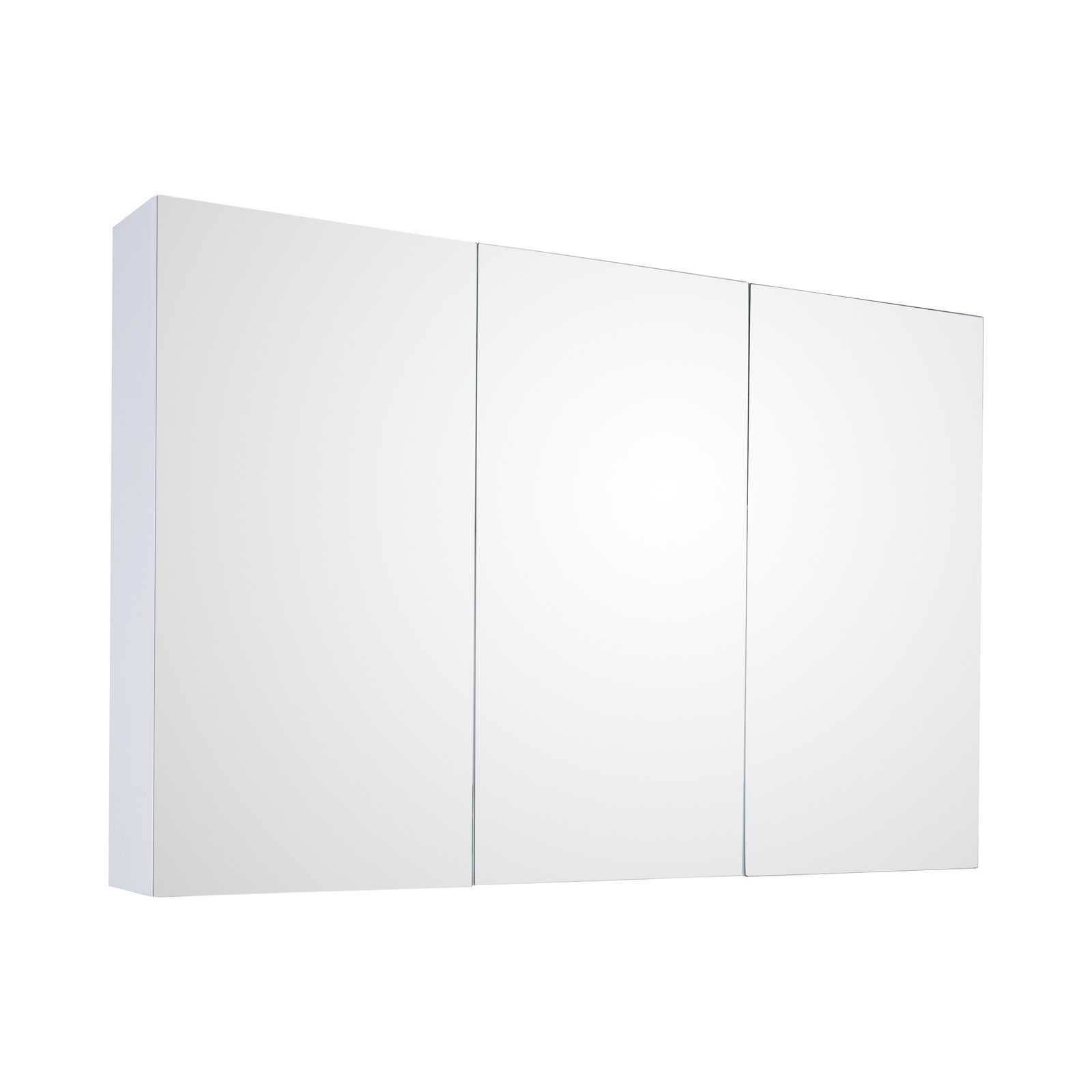 PVC Shaving Mirror Cabinet 1200 Pencil Edge