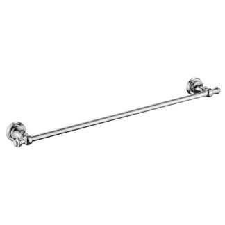 Medoc Single Towel Rail 600mm Chrome