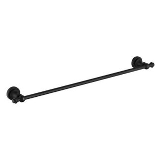 Medoc Single Towel Rail 600mm Matte Black