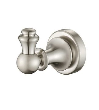 Medoc Single Robe Hook PVD Brushed Nickel