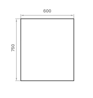 Pencil Edge Mirror 600 x 750 - Image 3