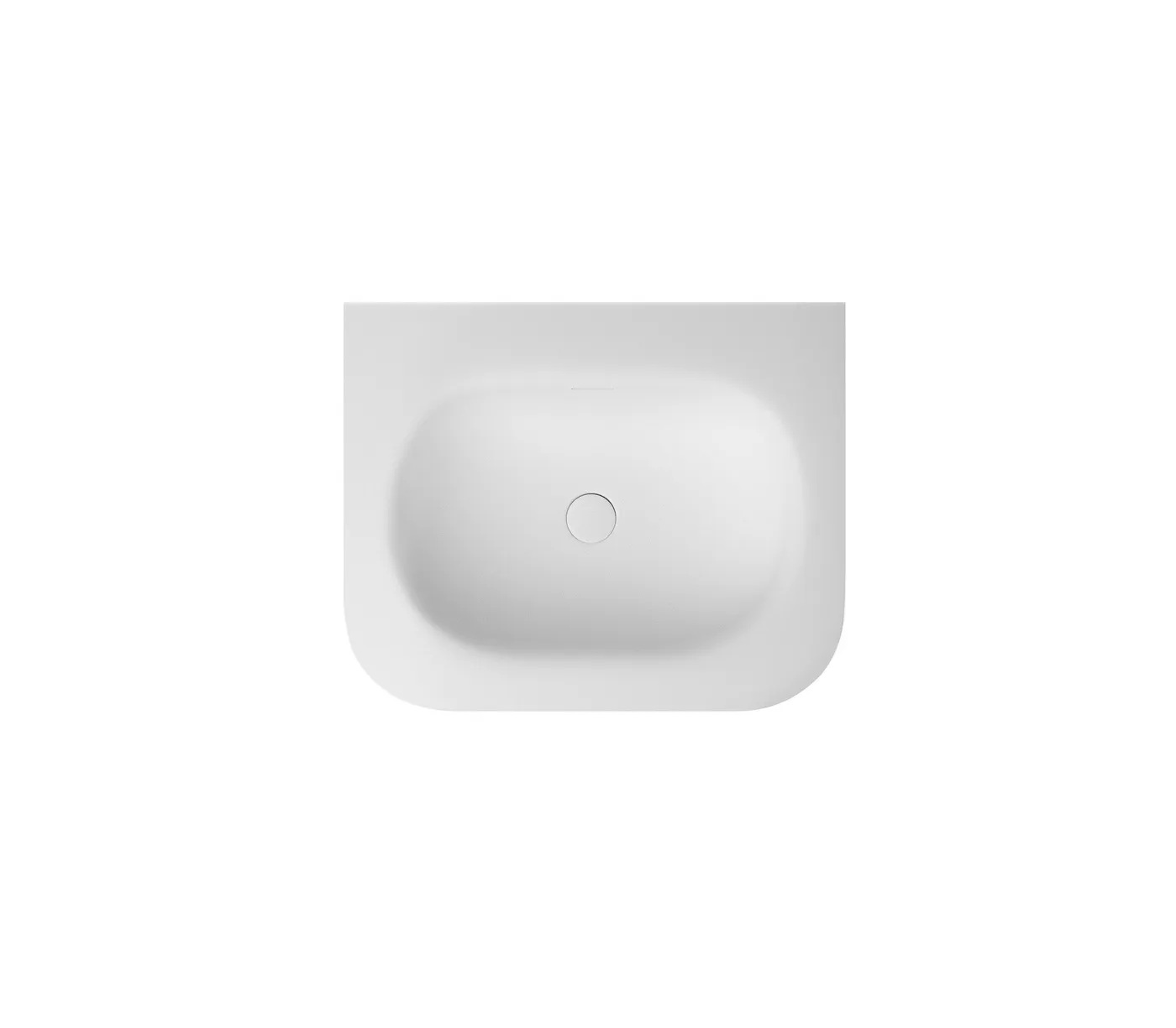 Chloe Solid Surface Silk Matte White Top 600 - Image 2