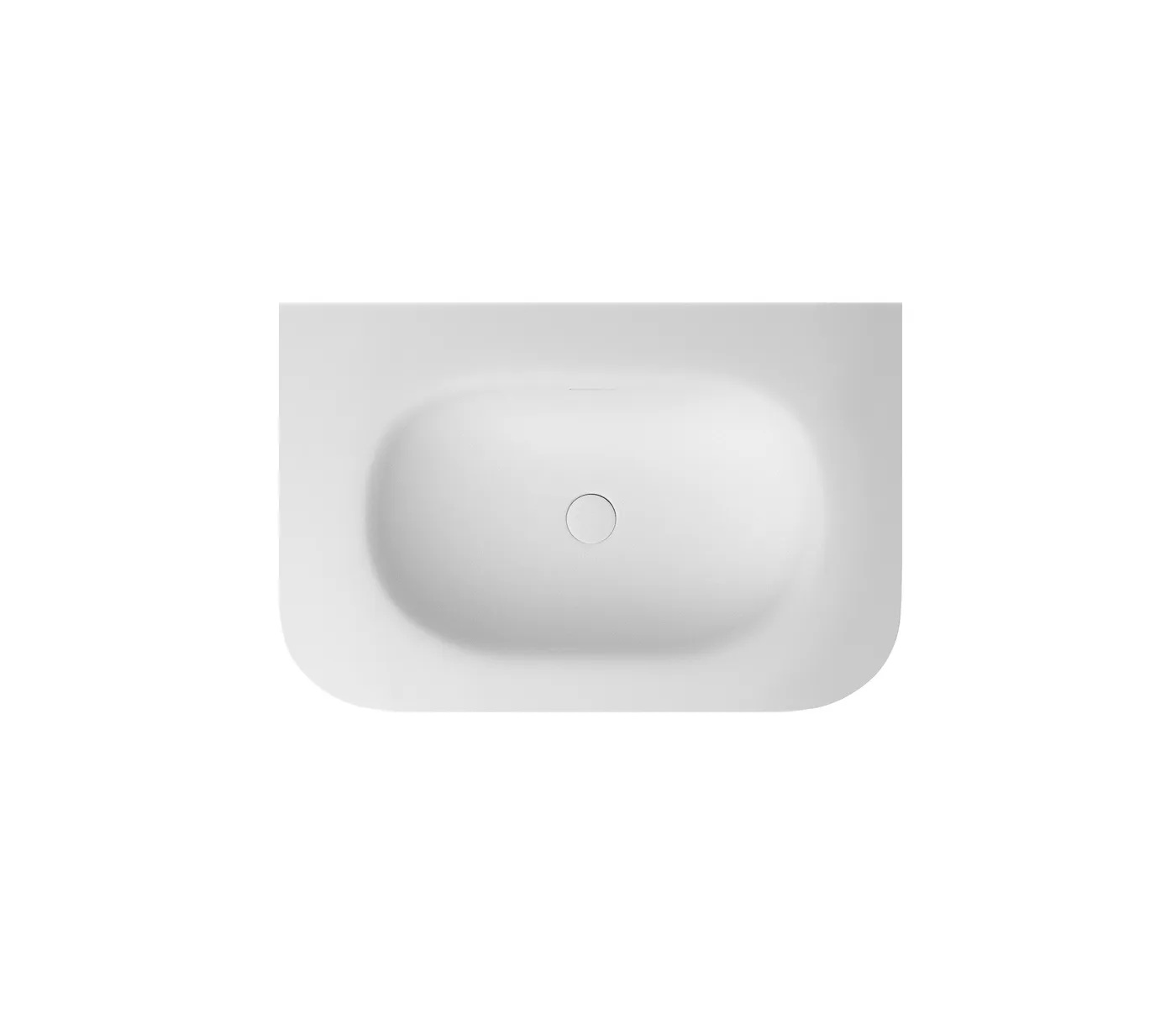 Chloe Solid Surface Silk Matte White Top 750 - Image 2