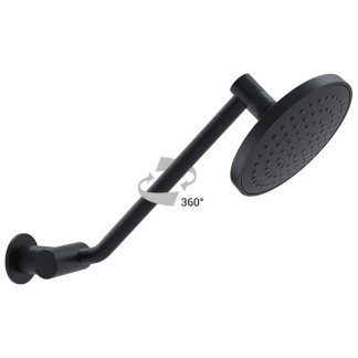 Streamjet XL Clicklock Arm Shower Matte Black