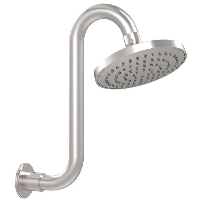 Streamjet XL Swan Neck Arm Shower Brushed Nickel