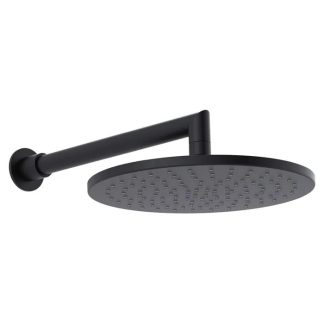 Cosmic Horizontal Wall Shower Matte Black