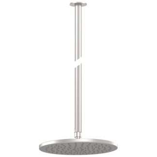 Cosmic 600mm Ceiling Shower Brushed Nickel