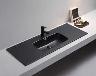 Olivia 1200mm Ceramic Top Matte Black