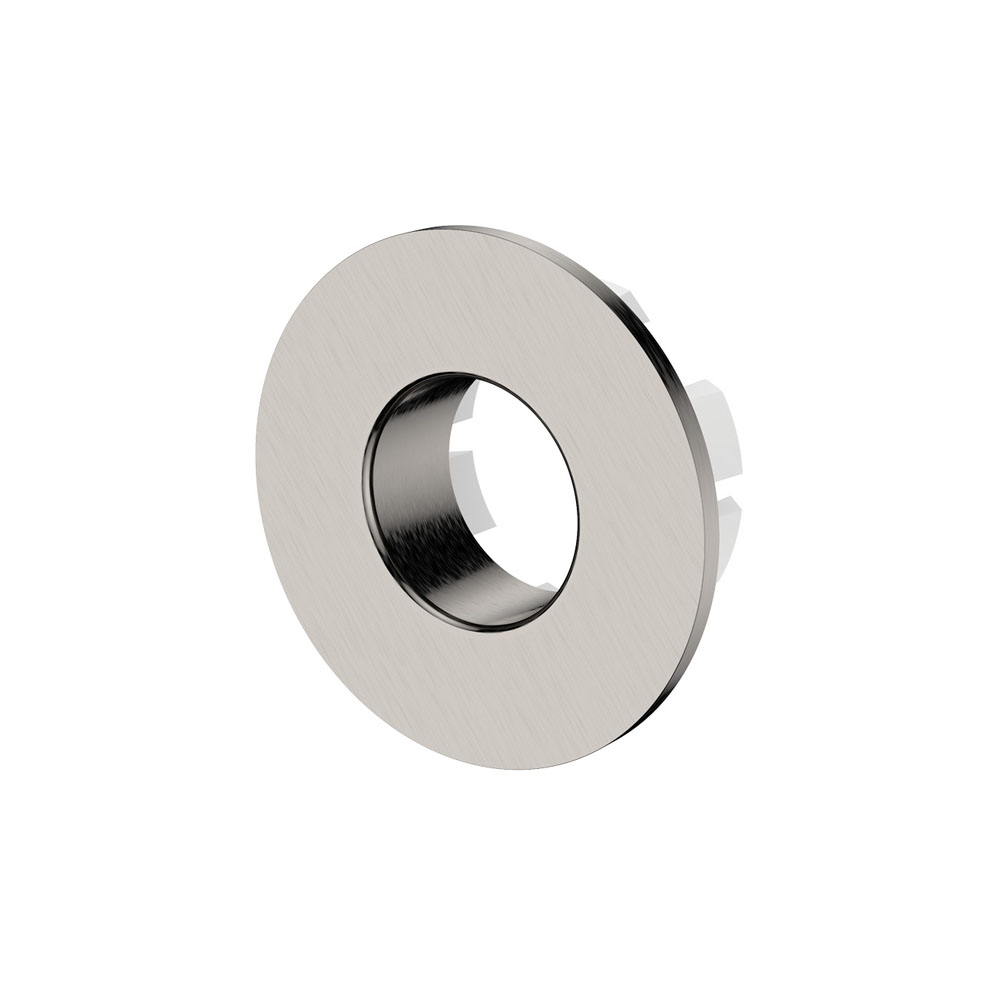 Overflow Basin Metal Ring Brushed Nickel