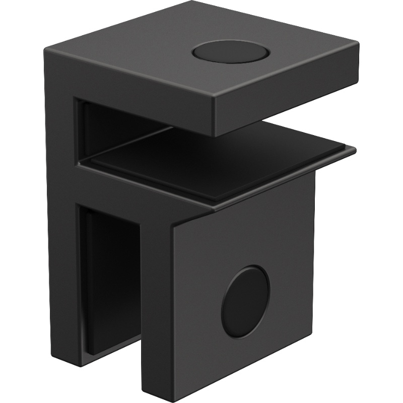 Purity Glass Brace Bracket Gunmetal