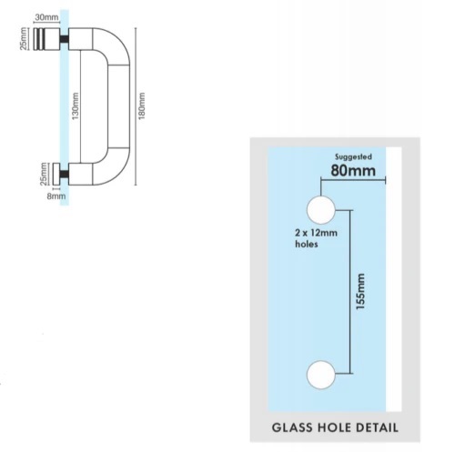 Purity Round D Handle Polished - Image 2