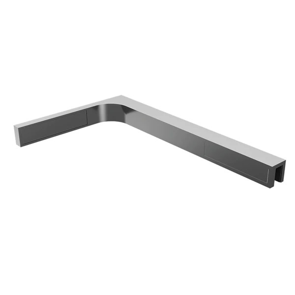 Purity Shower Screen Right Hand Brace Polished