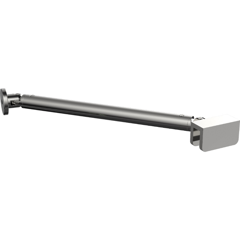 Purity Shower Screen Adjustable Arm Bracket Brushed Nickel