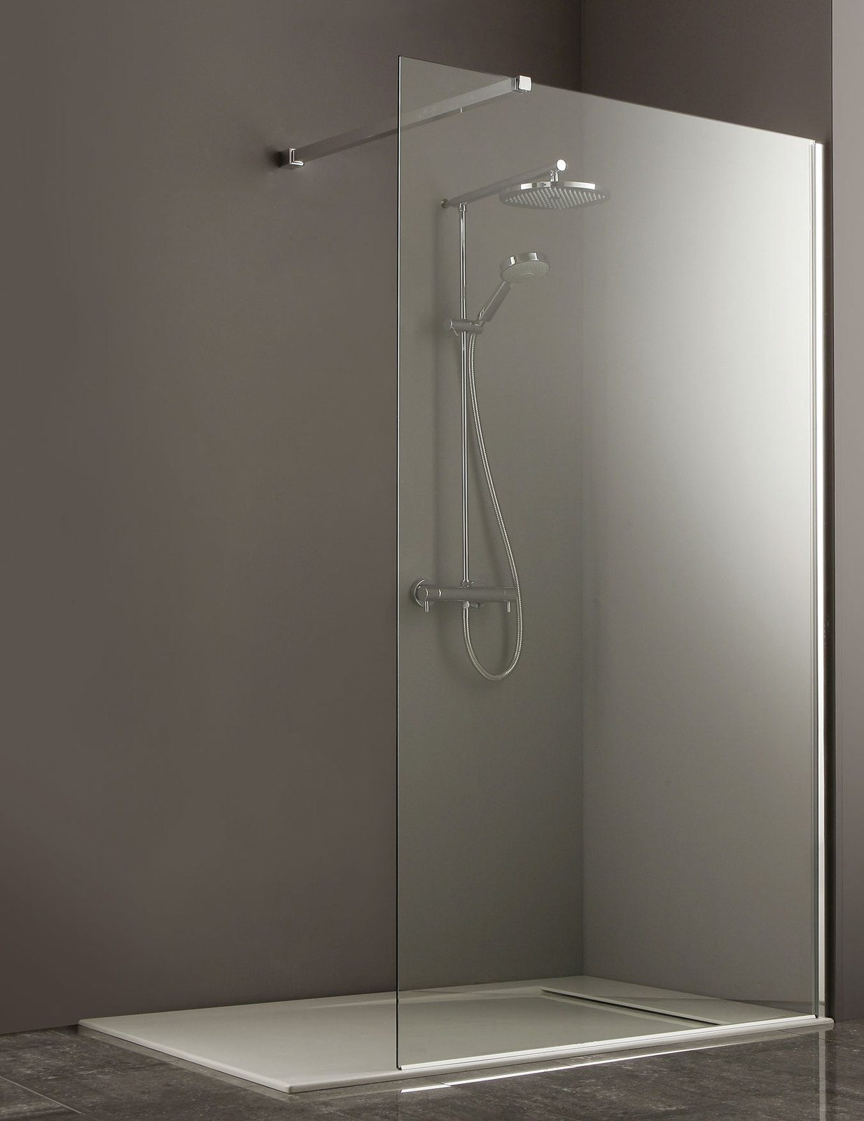 Barossa Frameless Shower Screen Panel 800mm (EnduroShield Treatment) - Image 4