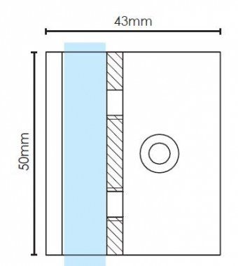 Purity Offset Wall Bracket Matte Black - Image 2
