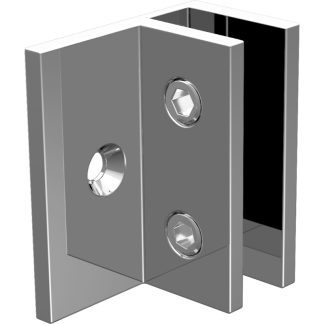 Purity Offset Wall Bracket Chrome