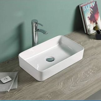 Ultra Slim Rectangular Above Counter Basin