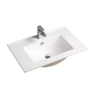 Ceramic Vanity Top White 750mm (01)