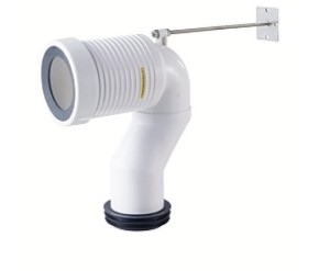 Medium Reach Toilet Pan Connector