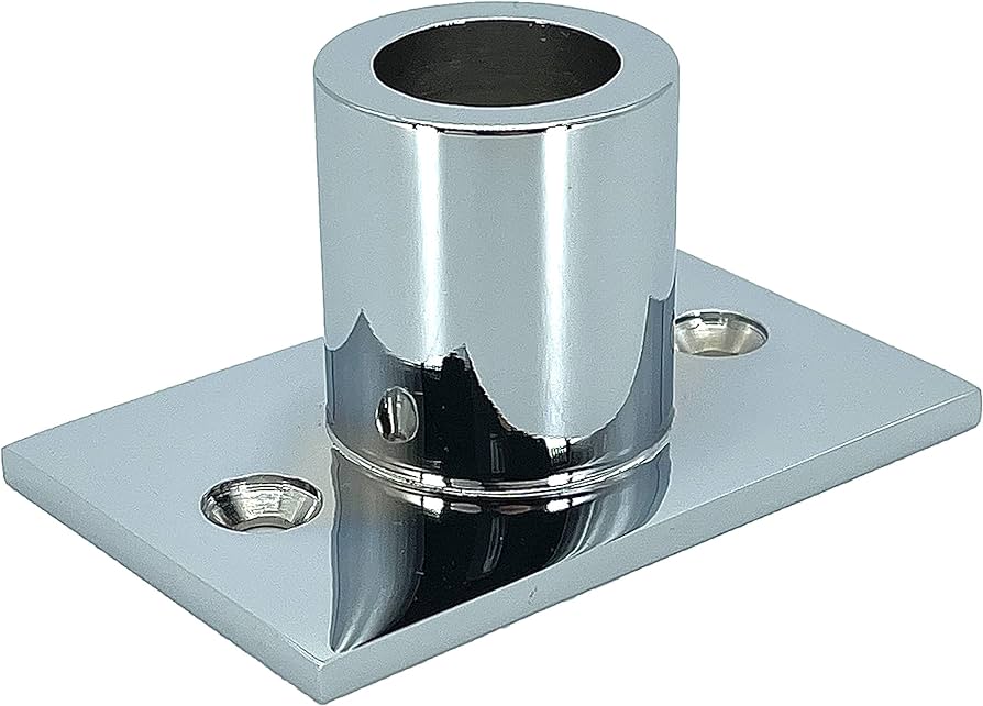 Wall Ceiling Mount Top Bracket Chrome
