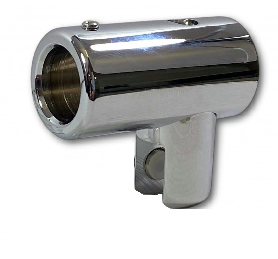 Support Bar Bracket 10mm Glass Chrome