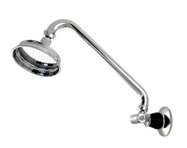 Pasadena Black Pepper Fixed Shower