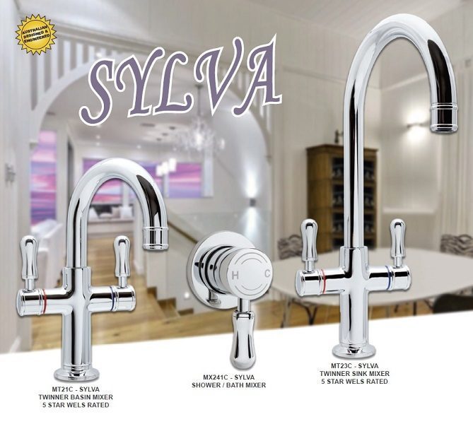 Pasadena Chrome Sylva Fixed Shower - Image 3