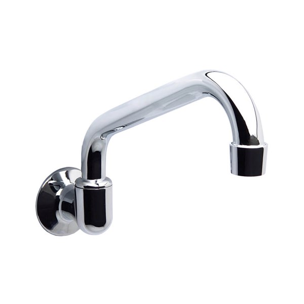 Swivel Sink Wall Spout 300mm Chrome