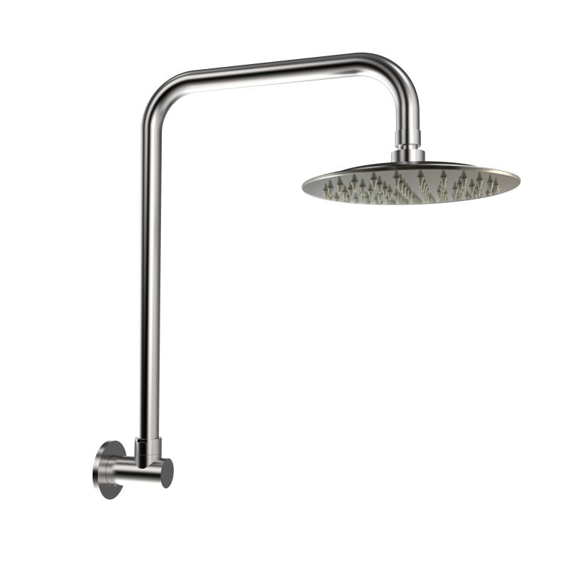 Elle Stainless Steel Fixed Gooseneck Shower