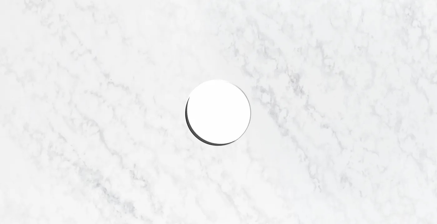 Solid Surface Cloudy Carrara Top 900