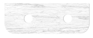 Bondi 1500 Natural Carrara Marble Stone Top