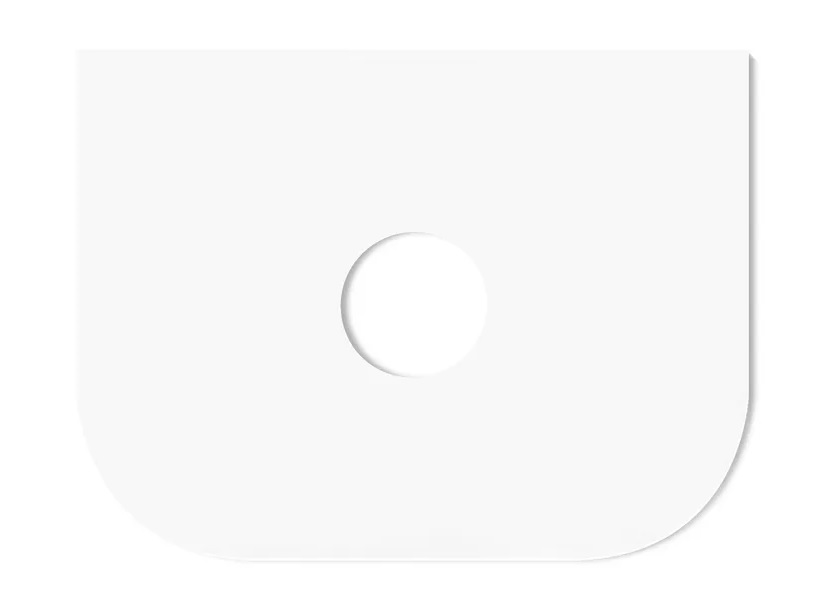 Bondi 600 Solid Surface Matte White Stone Top