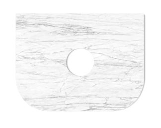 Bondi 600 Natural Carrara Marble Stone Top
