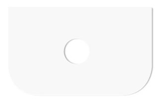 Bondi 750 Pure White Stone Top