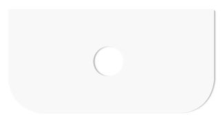 Bondi 900 Pure White Stone Top