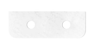 Havana Cloudy Carrara Solid Surface Top 1500