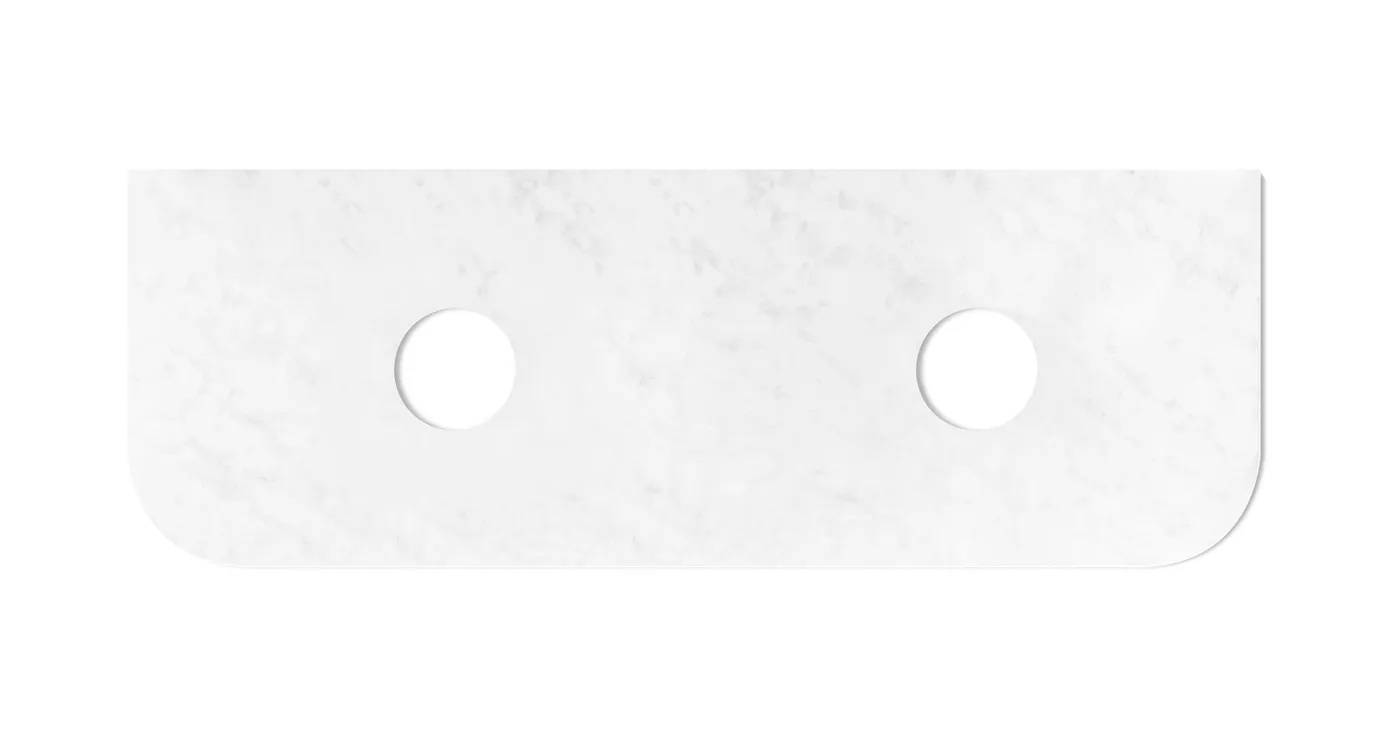 Havana Cloudy Carrara Solid Surface Top 1500