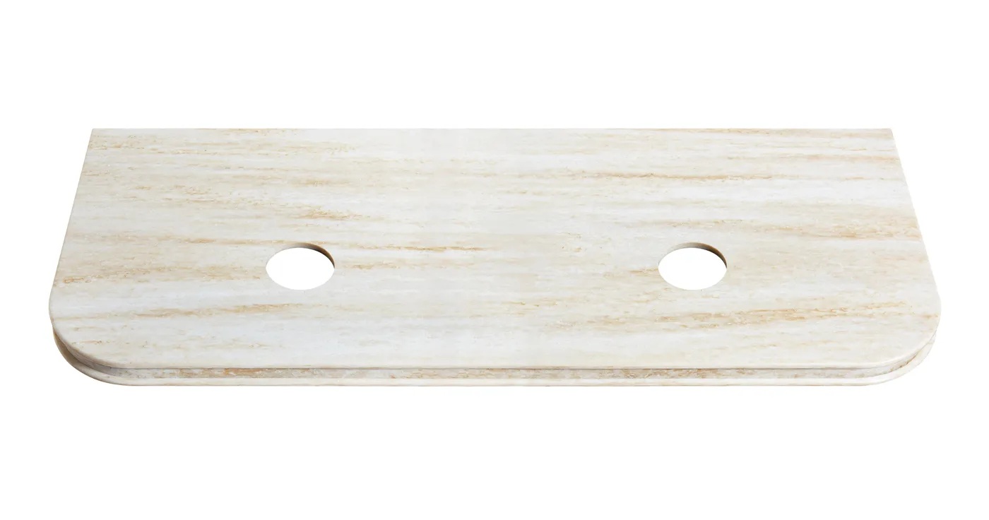 Havana English Edge Solid Surface Sand Dune Top 1500