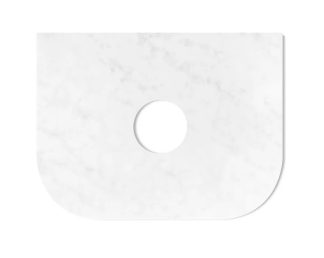 Havana Cloudy Carrara Solid Surface Top 600