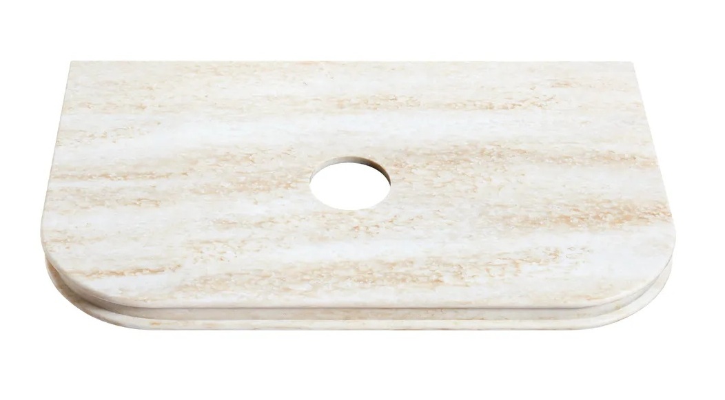 Havana English Edge Solid Surface Sand Dune Top 750