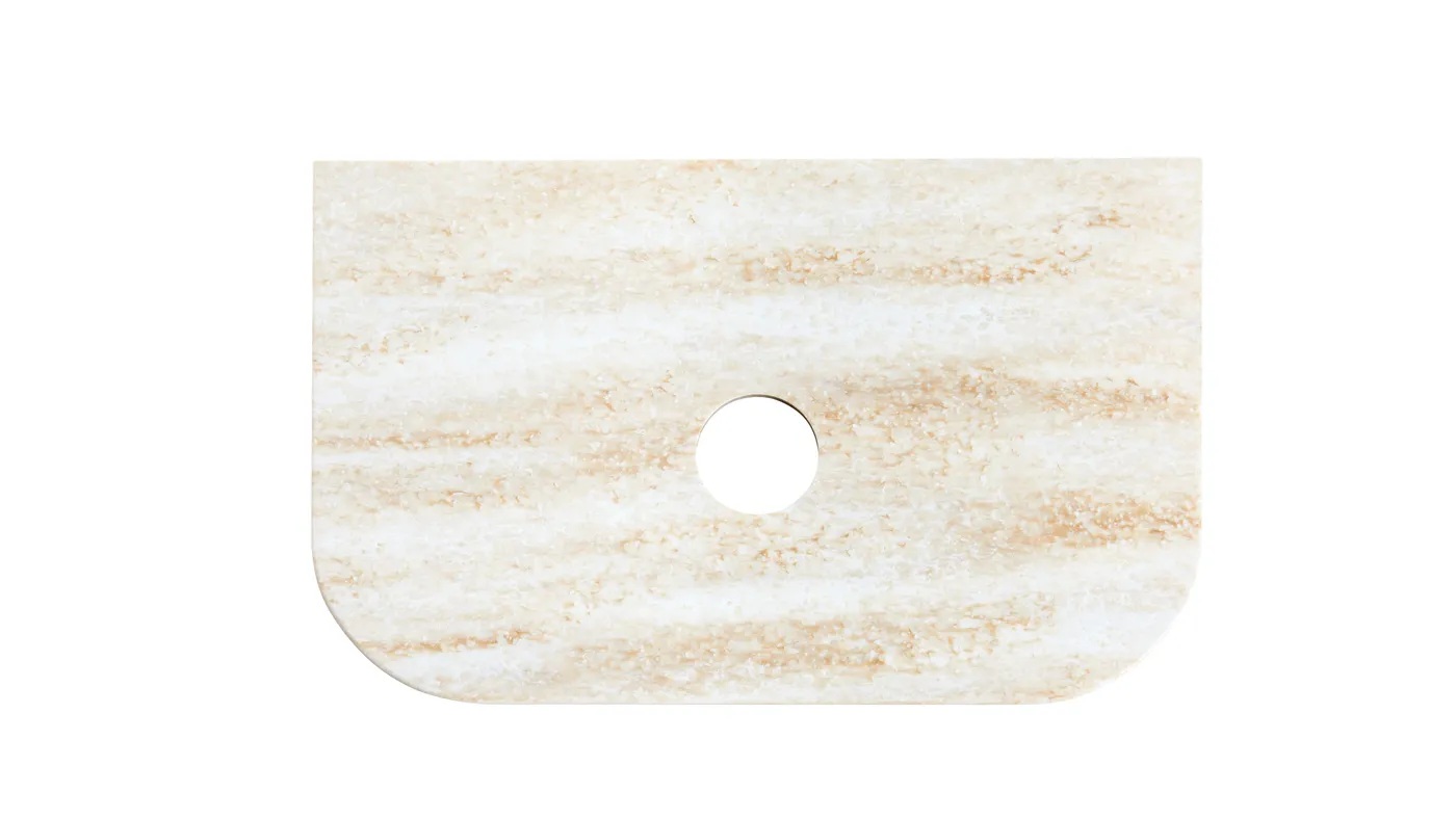 Havana English Edge Solid Surface Sand Dune Top 750 - Image 2