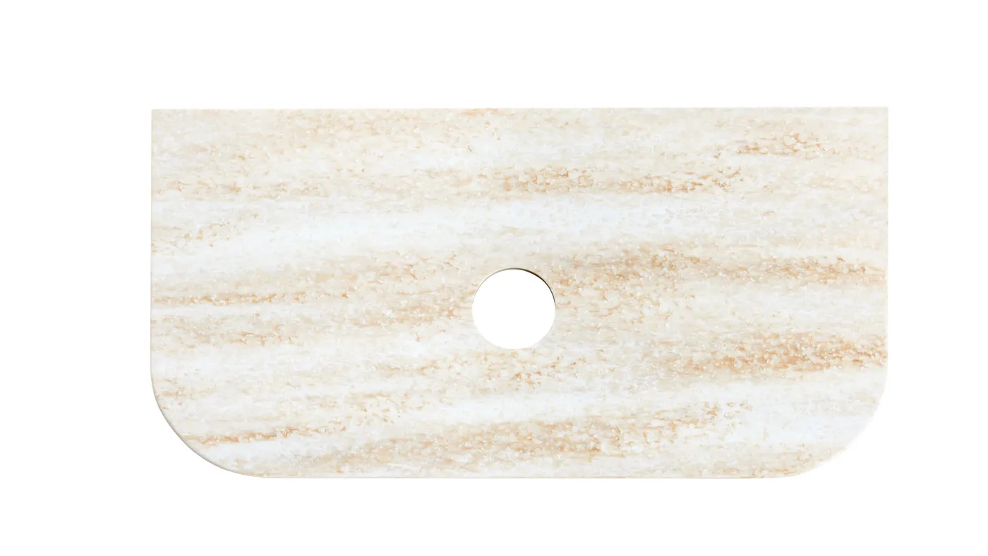 Havana English Edge Solid Surface Sand Dune Top 900 - Image 3